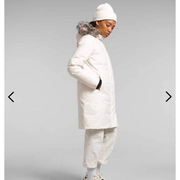 Manteau North Face crème - Picture 1 of 3